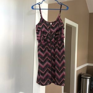 Cute zipper sun dress